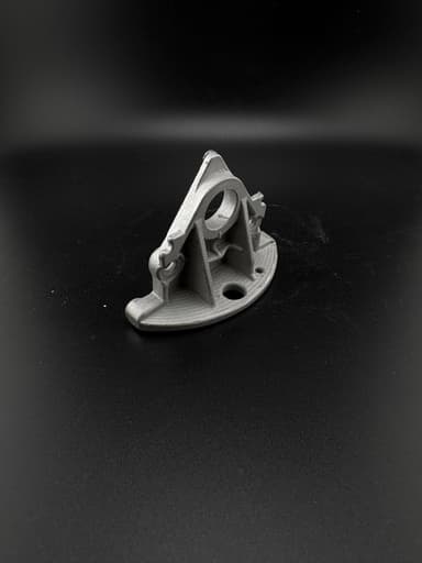Cast metal part