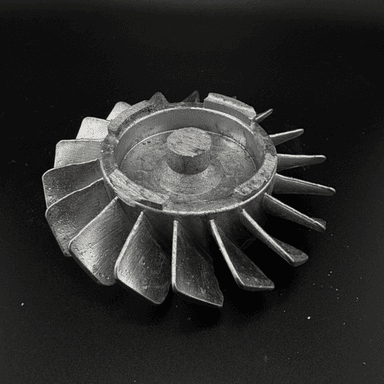 Cast metal part